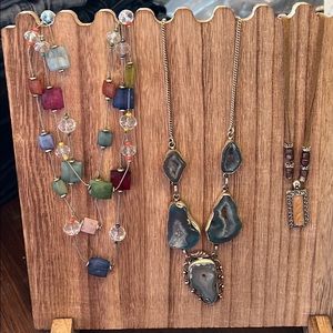 7 necklace lot
